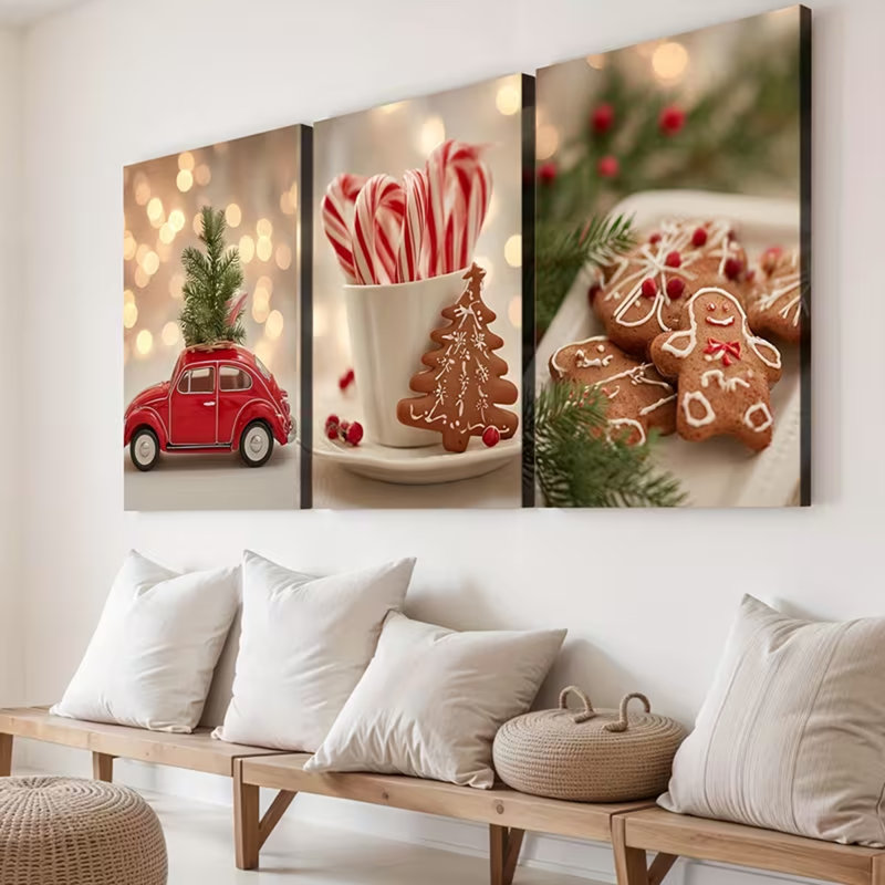 3 Piece Wrapped Canvas Print