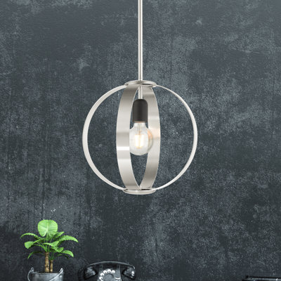 Luminaire suspendu simple à 1 lumière Maubray