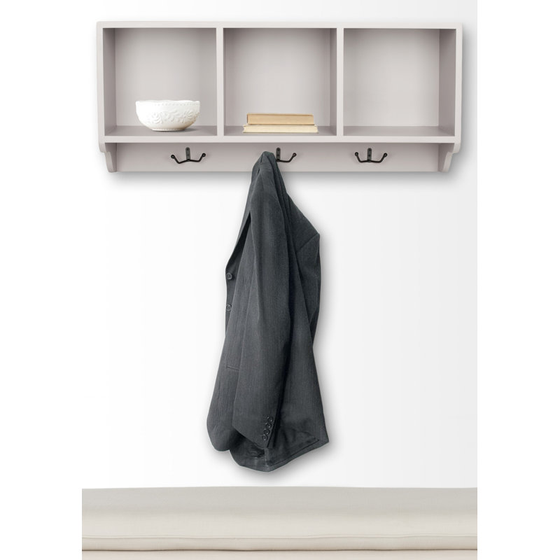 Portemanteau mural Alice, Gris