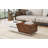 Laferty Extendable Sliding Top Coffee Table with Storage,living room table,Cocktail table-1935616462
