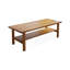 Bureau rectangulaire brun en bois massif-108780564