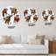Bison exotique - Horloge murale à motifs-982856284