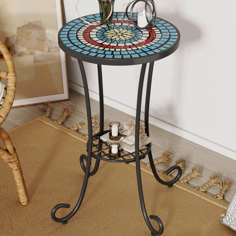 Table d'appoint avec tablette