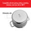 ZWILLING Clad CFX 8-qt Stainless Steel Ceramic Nonstick Stock Pot