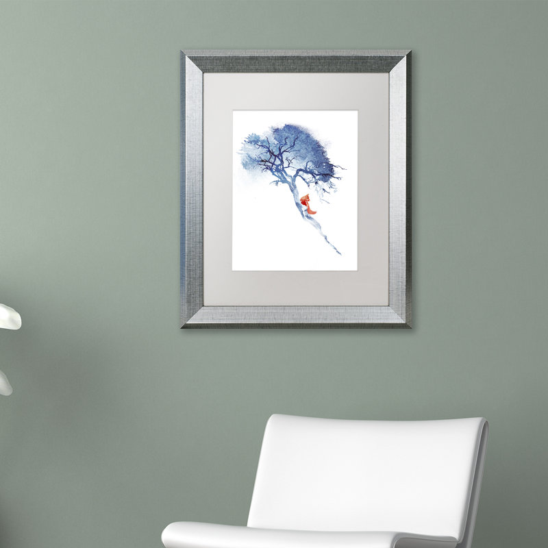 « the not way back » par robert farkas, impression encadrée, Noir, H 20 po x l 16 po x P 0,5 po