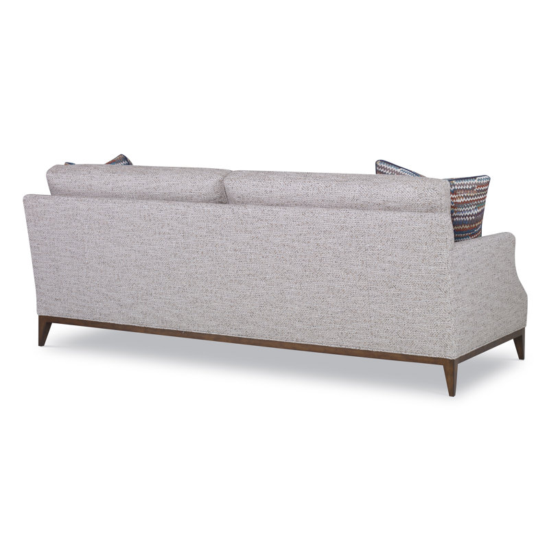 Porter Sofa, American Walnut, Elise Linen