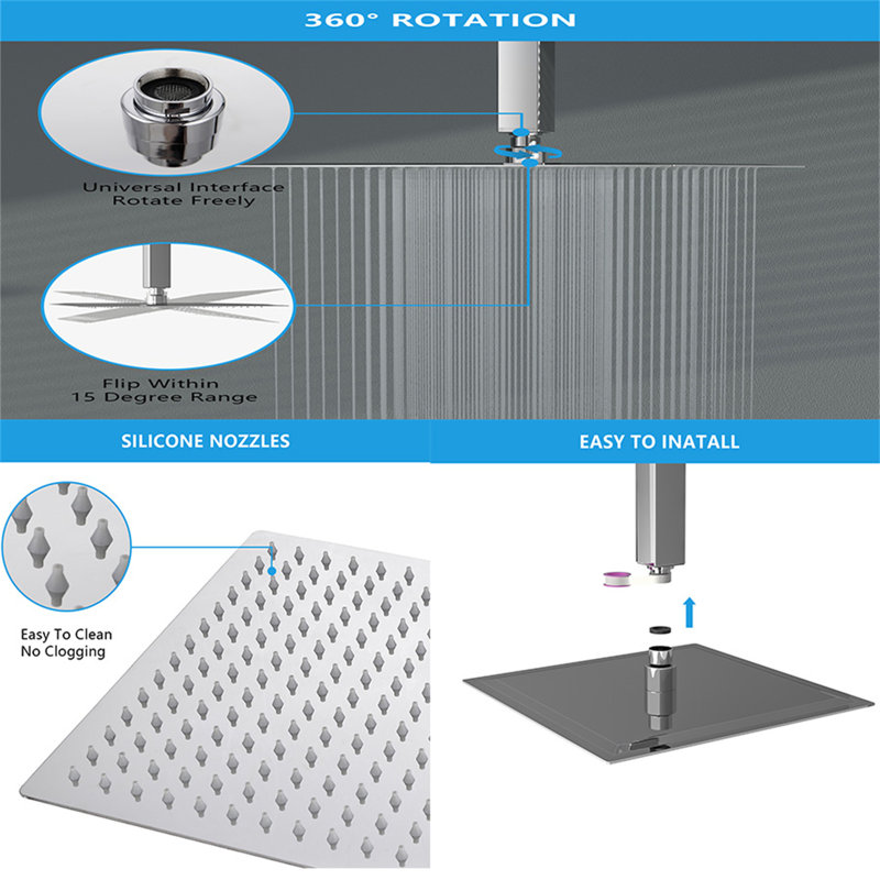 Fixed Shower Head 1.8 GPM GPM