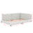 Full-Size Fully Upholstered Platform Bed With USB Ports & LED Strip-723200711