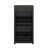 Free Standing Shoe Rack With 2 Flip Drawers And Adjustable Panel, Wood Grain Pattern Top Cabinet, Functional Entryway Organizer-2015928988