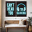 Impression sur toile multicolore Gamer-92763900