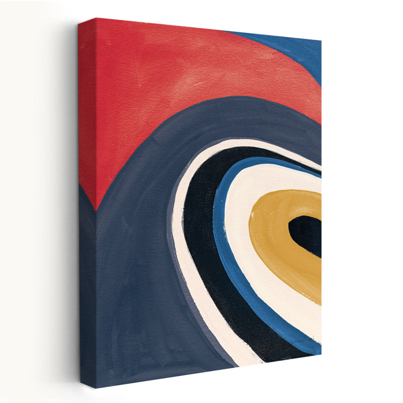 Mid-Century Modern And Minimalist In The Groove I Retro, 24" H x 16" W