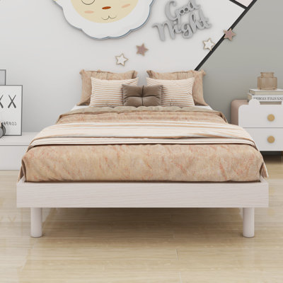Modern Design Floating Platform Bed Frame