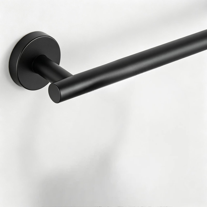 Matte Black Bathroom Hardware Set - 10 Piece SUS304 Stainless Steel Towel Bar Rack with Toilet Paper Holder & Robe Hooks - Wall Mounted Modern Design for Bathroom Kitchen Laundry
