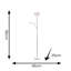 Rohtash 181cm Matte Traditional Floor Lamp-686547094