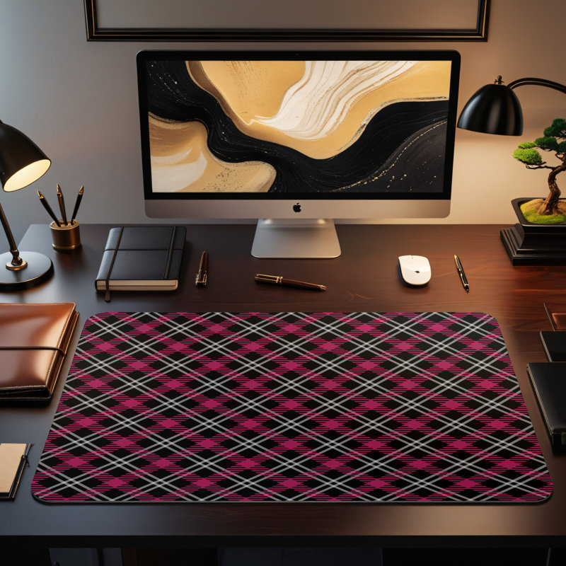 Polyester Desk Pad, 31.5x15.5