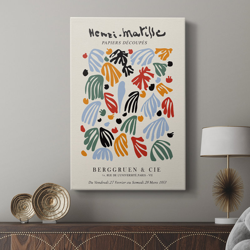 Matisse L XXXVII, reproduction encadrée - galerie Cavas, H 12 po x l 8 po
