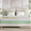 Matelas vert en mousse viscoélastique imprégnée de gel à mémoire de forme-107224352-107224353