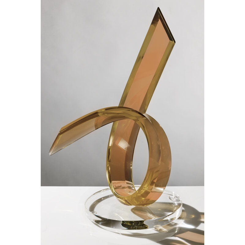 Yuji Acrylic Sculpture  , Copper