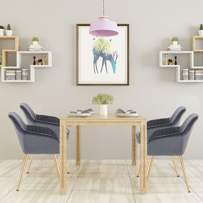 Pelham Upholstered Chair, Dark Grey