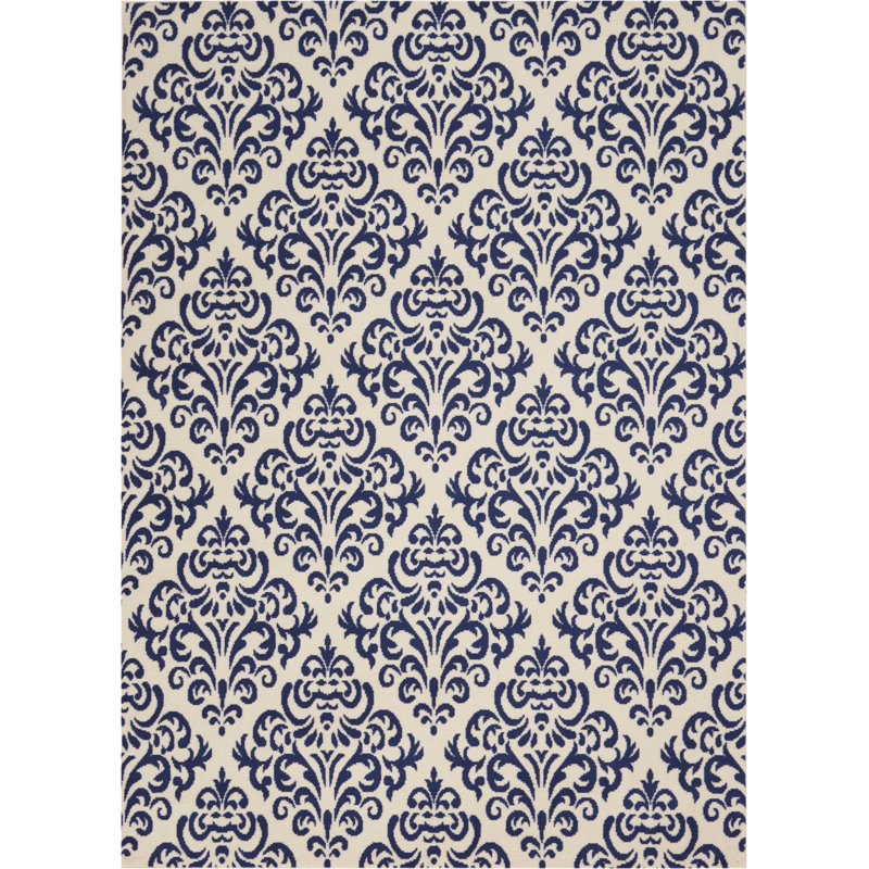 Tapis blanc Bo, Rectangle 5 pi 3 po x 7 pi 3 po