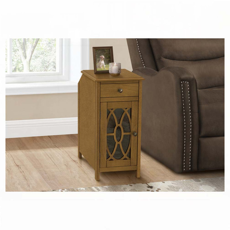 Table d'appoint avec rangement, table de bout, table d'appoint et table de chevet