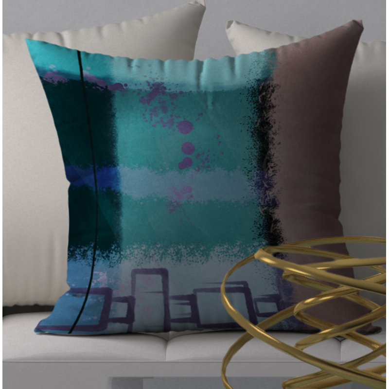 Housse de coussin carrée/insert, 20 po X 20 po