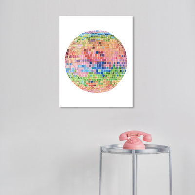 Flurin Disco Ball IV sur toile