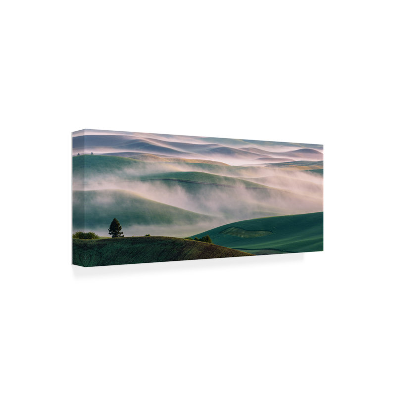 Œuvre d'art sur toile, Randy, H 10 po x l 24 po