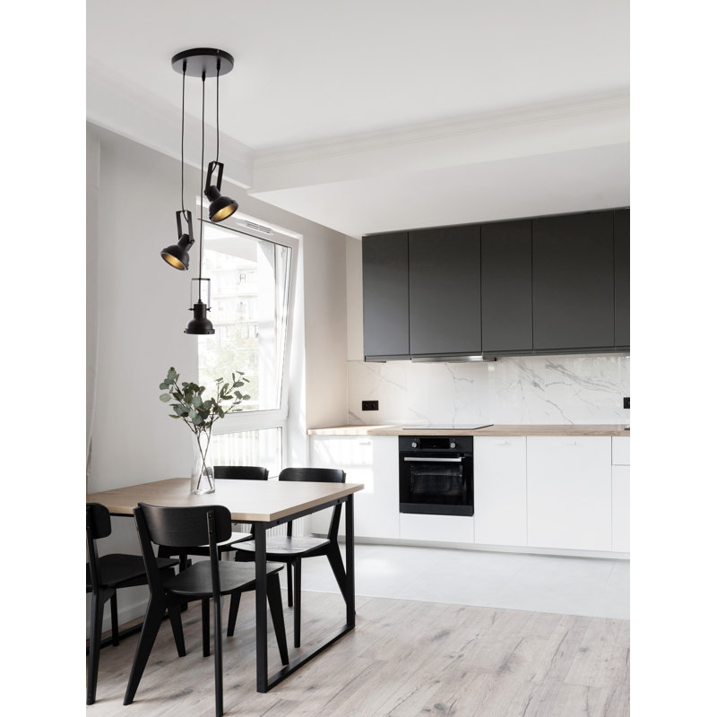 3 - Light Black Pendant