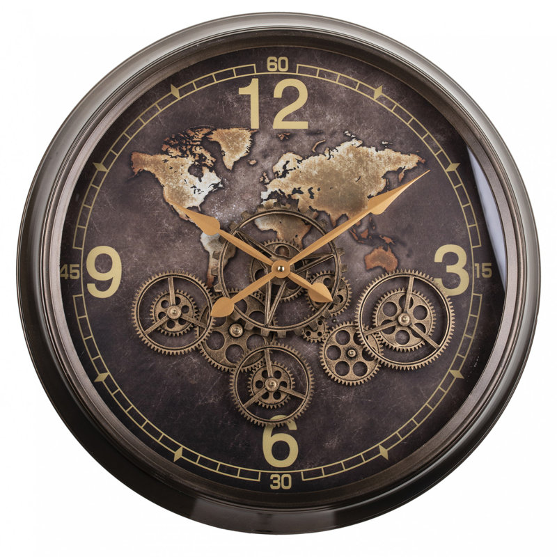 Afrahim Metal Wall Clock