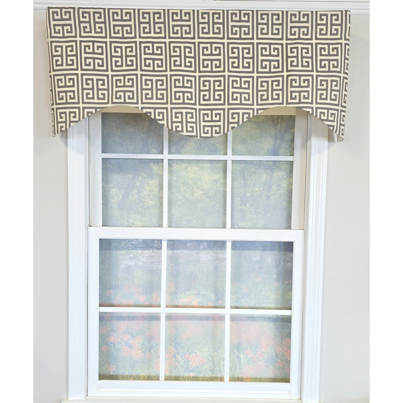 Tower Cornice Valance, Beige