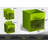 Sorbus Storage Bins with Clear Window - 6 Foldable Baskets with Handles-1683032578-1683032579