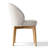 46"-83" Extendable Round To Oval Dining Set With Upholstered Barrel Chairs-632442040