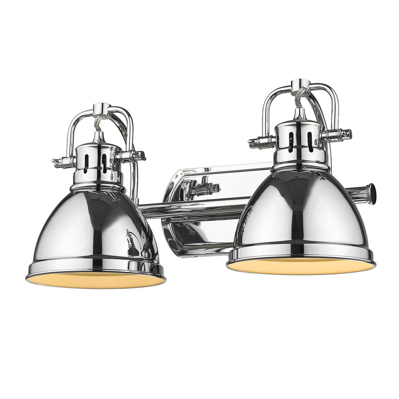 Lyndee 2 - Light Dimmable Vanity Light, Chrome, Chrome
