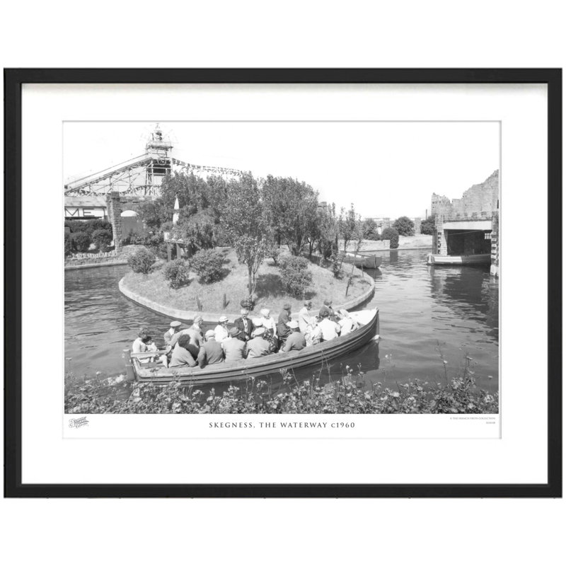 Skegness, The Waterway C1960 by Francis Frith - Single Picture Frame Print, 40cm H x 50cm W x 2.3cm D