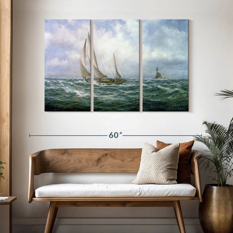 Mehar Fastnet Abeam, 32" H x 50" W