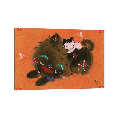 Puppy Love 1 Piece Wrapped Canvas Wall Art