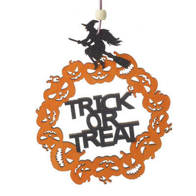 Trick Or Treat Witch Hanger