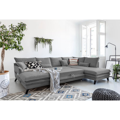 Charming Charlie Upholstered Corner Sofa