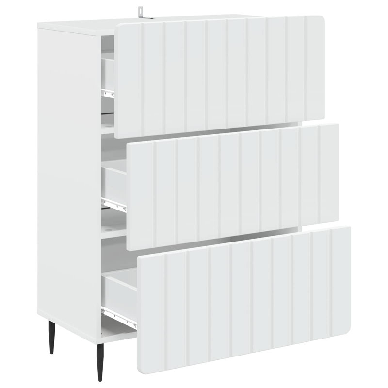 Engineered Wood Rectangle Accent Chest, 92cm H x 66cm W x 34.5cm D
