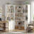 Modular Bookshelf Set: 3-In-1 Customizable Storage Shelf With Doors & Corner Unit, Space-Saving Design-975115655