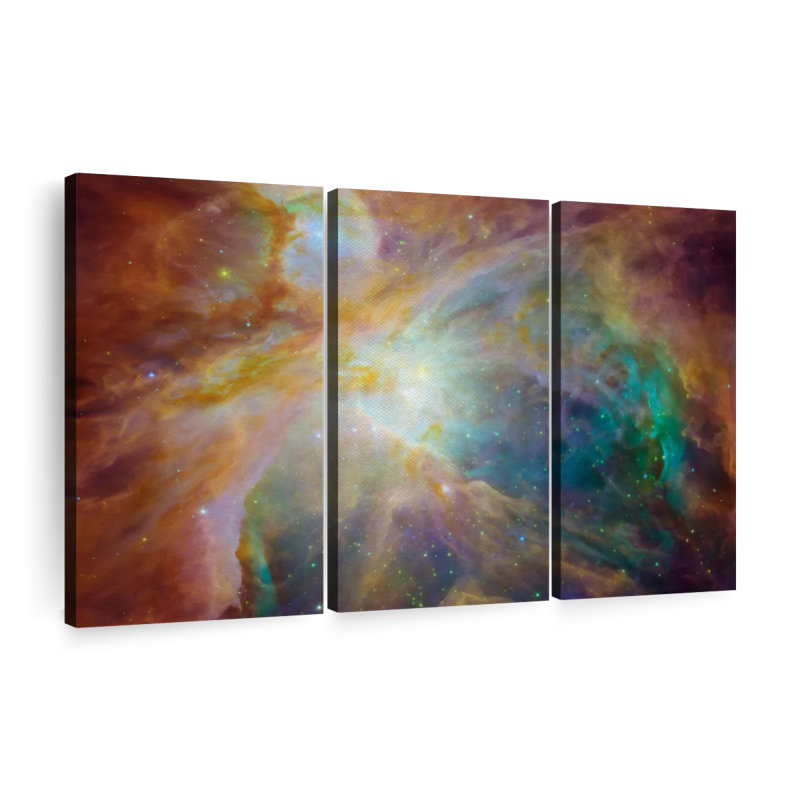 «Heart Of Orion Nebula», 3 pièces, H 20 po x l 33 po