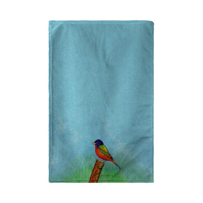 Serviette de thé peinte bunting