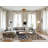 Machine Washable Space Brown Area Rug-842185970