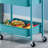 35.2'' H x 17.3'' W Utility Cart with Wheels-53007172