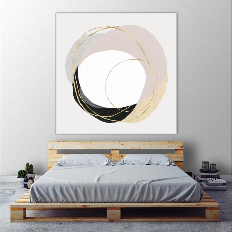 " Ring Of Gold II ", 72" H x 72" W x 1.5" D