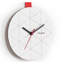 Horloge murale menuet rouge-130375187