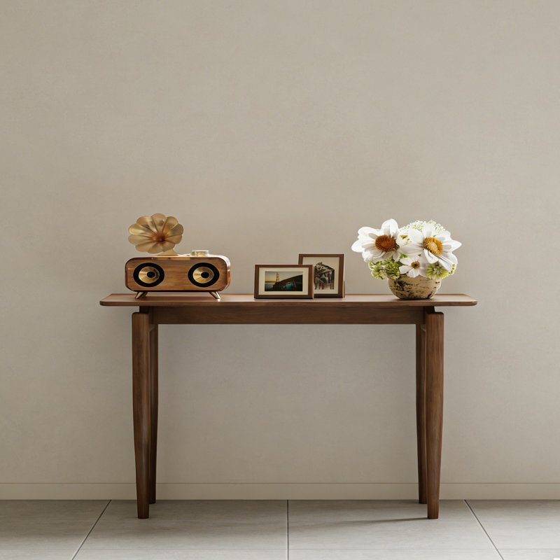 Console Modern Minimalist Art, Brun, H 29,53 po x l 47,24 po x P 11,81 po
