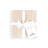 DKNY Pure Yarn Dyed Waffle Unbleached Cotton 4-Piece Washcloth Set Natural-108507324