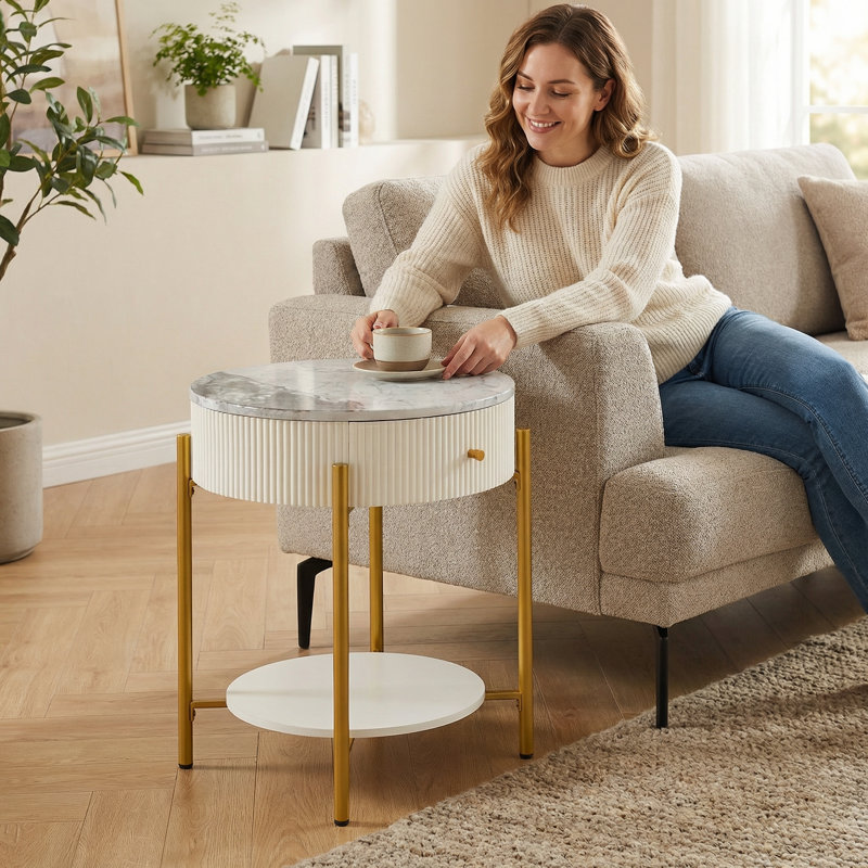 Table d'appoint Mid-Century